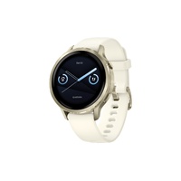 Garmin Venu 4 Smart Sports Watch (Lunar Gold/Bone, 41mm)