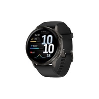 Garmin Venu 4 Smart Sports Watch (Slate/Black, 45mm)