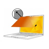 3M Gold Privacy Filter for 13.3&quot; Laptop with 3M COMPLY Flip Attach, Adhesive Strips and Slide Mounts, 16:10