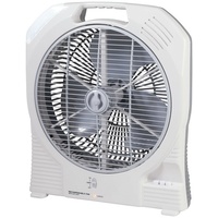 Katabat 14inch AC 12VDC Adaptor with LED Light Rechargeable Oscillating Fan