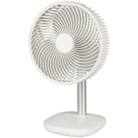 Digitech 3 Speed 6 Inch Rechargeable 2400mAh Battery Portable Desktop Fan