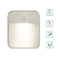 Sansai Slimline Motion Sensor Rechargeable Night Light for Bedrooms Hallways