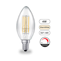 Sansai GL-LC307E Dimmable 4Watts LED E14 Bulb 220V-240V Warm-White