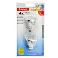Sansai GL-LD404C 4Wats LED MR16 Downlight 2 Pack