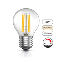Sansai GL-LG407E Dimmable 4Watts LED E27 Bulb 220V-240V Warm-White 