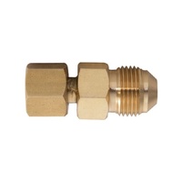 Gasmate GM023 Adaptor Converts 3-8 Inch SAE To 1-4 Inch BSP Female