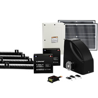 Automatic Sliding Gate Opener Kit 40W Solar 4M 600KG