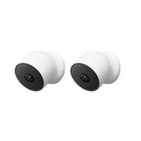 Google Nest Cam Wireless Security Camera (Outdoor or Indoor, Battery, 2 Pack)