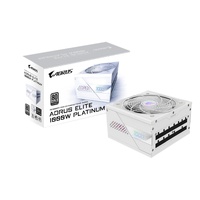 Gigabyte GP-AE1000PM PG5 ICE 1000W PSU Power Supply, ATX 60-50 Hz 1000W 120mm Fan 80 PLUS  Platinum >100,000 hours
