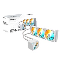 GIGABYTE GAMING 360 ICE all-in-one liquid cooler, Intel 1851 / 1700 / 115X / 1200, AMD AM5 / AM4, Color ICE