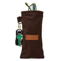 Didgeridoonas Australian Oilskin Eyewear Case Protected Leather Strap Glasses Pouch