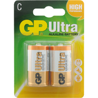 GP 1.5V ULTRA ALKALINE C BATTERY