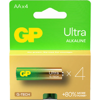 GP 1.5V ULTRA ALKALINE AA BATTERY