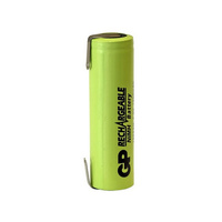 GP 1.2V NiMH 1800mAh AA Rechargeable Battery with Solder Tags