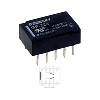 24V DC 1A Compact Relay Low Profile Dil Pitch