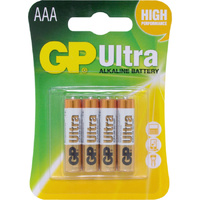 GP 1.5V ULTRA ALKALINE AAA BATTERY