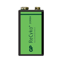 GP ReCyko LSD 9V Single 200MAH Rechargeable Battery