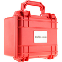 Red 210 X 167 X 90 Protective Case With Foam  Gearsafe