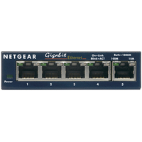 Netgear 5 Port Gigabit Ethernet Switch AutoUplin Technology 5 Years Warranty