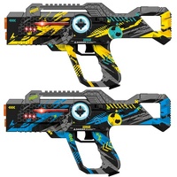 Fun Laser Tag Battle Machine and Plasma Gun Effect 2pk