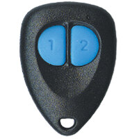 Rhino 2 button green LED tear drop shape fixed code remote for GTR Car Alarm