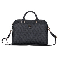 Guess 4G Zipper Pocket -  Laptop Bag 15/16-inch - Black