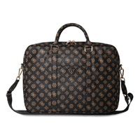 Guess Peony Collection -  Laptop Bag 15/16-inch -Black/Brown