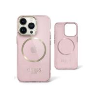 GUESS Ring Edition - iPhone 14 Plus - Translucent Pink