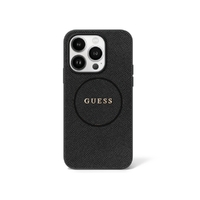 Guess Grained PU Leather (MS) - iPhone 2024 Pro Max - Black
