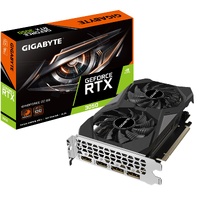 Gigabyte nVidia GeForce RTX™ 3050 WINDFORCE OC V2 6G, 1477 MHz, CUDA 2304, 14000 MHz, GDDR6, 96 bit, PCI-E 4.0, PSU 300W, DP1.4a*2 HDMI 2.1*2