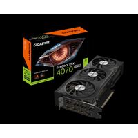 Gigabyte nVidia GeForce RTX 4070 Super WINDFORCE OC 12GD GDDR6X Video Card, PCI-E 4.0,7168 CUDA Cores, 3x DP 1.4a, 1x HDMI 2.1a