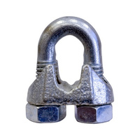 Plated Lashing clamp for securing Guying Wire or Lashing Wire