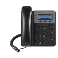 Grandstream GXP1615 1 Line IP Phone, 1 SIP Account, 132x48 Colour LCD Screen, HD Audio, Powerable Via PoE *Last Stock