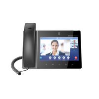 Grandstream GXV3380 16 Line Android IP Phone, 16 SIP Accounts, 1280 x 800 Colour Touch Screen, 2MB Camera, Built In Bluetooth+WiFi, Powerable Via POE