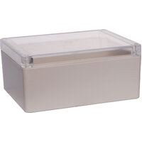 Ritec 165Lx125Wx75Hmm IP65 Sealed ABS Enclosure with Moulded PCB Mounting Points