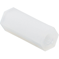 M2 x 16mm Female Nylon Spacer Tapped for M2 Metric Machine Screws