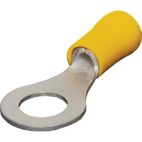 Yellow 8mm Ring Crimp Pk 1000