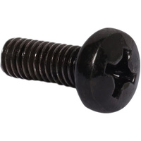 Zip-Rack H5392B M6 Black Pan Phillips Rack Bolt Pack 1000