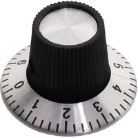 H6250 Aluminium Numbered 1-4 inch Shaft Grub Screw Knob 29mm