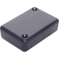 Hammond 1551GBK 50Lx35Wx20Hmm Blk Mini ABS Box 2 PCB Standoffs & a Screw on Lid