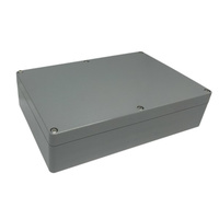 222 x 146 x 55mm Wall Mount Holes & Lid Fixing Screws Sealed ABS Enclosure Gray