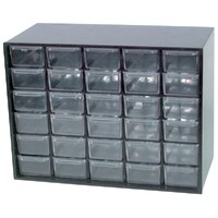 30 Drawer Unit Parts Cabinet Great For Components Storage Workshop Wall Mounted