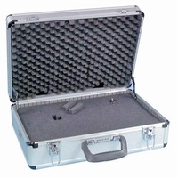 Aluminium Case with Foam Insert Camera Video Boxes Cases Swivel Handle