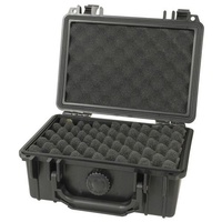 ABS Instrument Case With Purge Valve MPV1 Removable Egg Shell Foam Snap Clasp