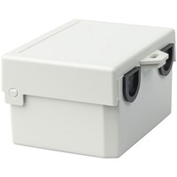 91 x 122 x 69mm ABS Plastic Snap in Enclosure Light Grey