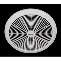 HELLER 250mm Round Exhaust Fan 35W High Airflow Removable Grille White