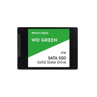 Western Digital WD Green 2TB 2.5Inch SATA SSD 80TBW 3D NAND 7mm 3 Years Warranty