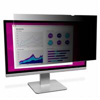 3M High Clarity Privacy Filter for 27&quot; Monitor with Large Display Attachment and Slide Mounts, 16:9
