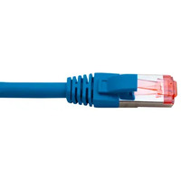 Hypertec 5m RJ45-RJ45 Cat6A 4 Pair LSZH Unshielded Patch Lead Blue