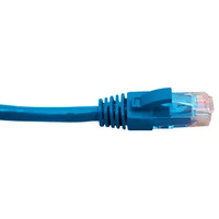 Hypertec 3 m RJ45-RJ45 Cat6A 4 Pair PVC Unshielded Patch Lead Blue 